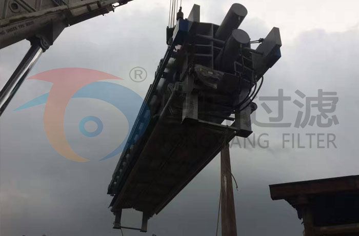 印染污泥專用高壓壓濾機1221